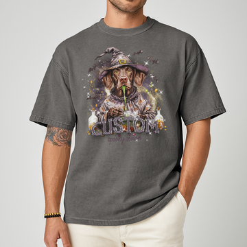 Customised Shirt - Potion Wizard Pointer Dog - T Shirt For Men - Best Unisex T Shirt