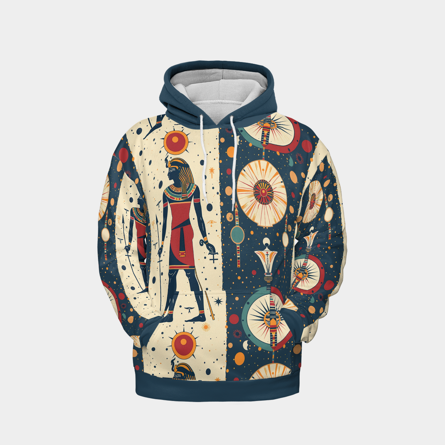 Ra's Cosmic Split - Graphic Hoodies - Cool Hoodies - Unisex Hoodie