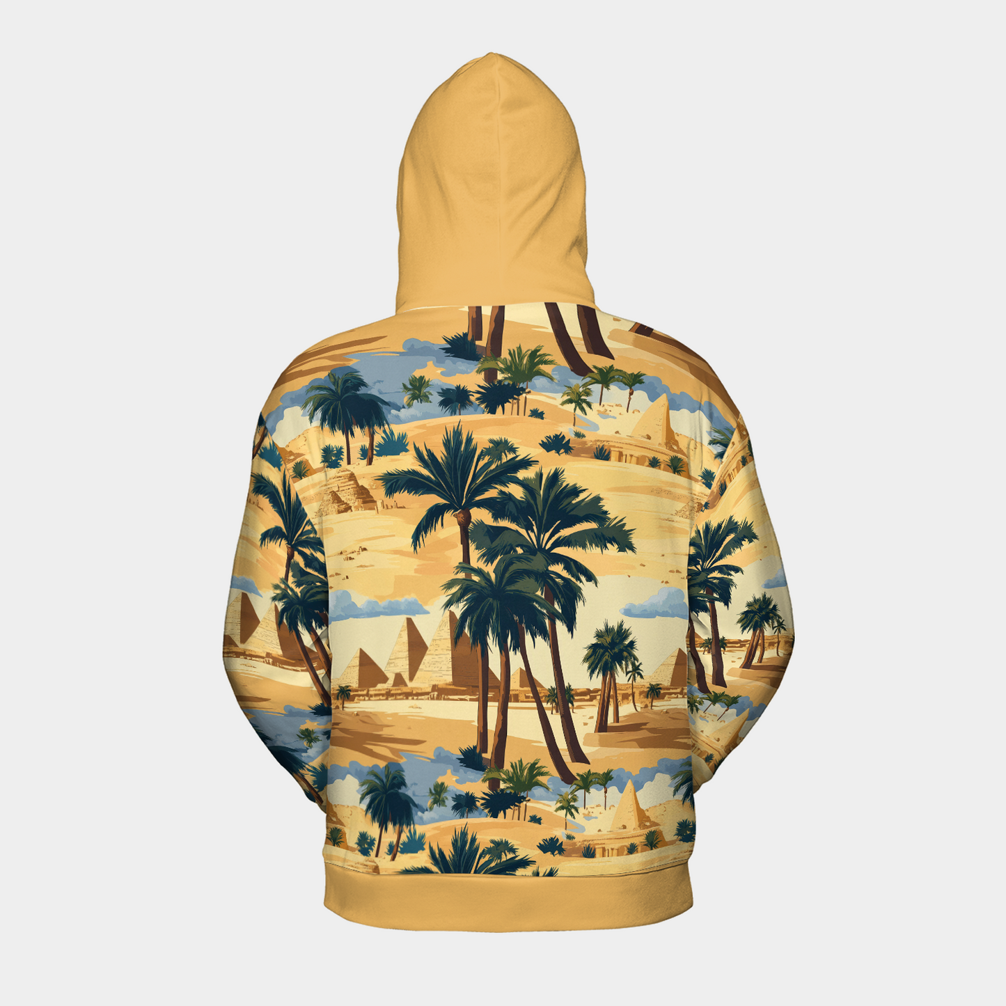 Giza Oasis Panorama - Graphic Hoodies - Hooded Pullover - Unisex Hoodie