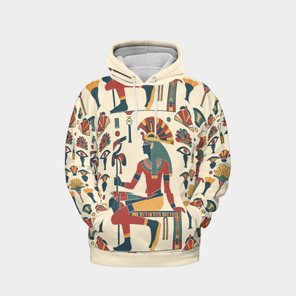 Pharaoh's Legacy Pattern - Graphic Hoodies - Cool Hoodies - Unisex Hoodie