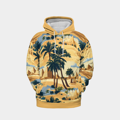 Giza Oasis Panorama - Graphic Hoodies - Hooded Pullover - Unisex Hoodie