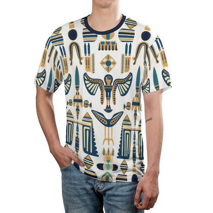 Modern Pharaoh Glyphs - t shirt for men - cool t-shirt