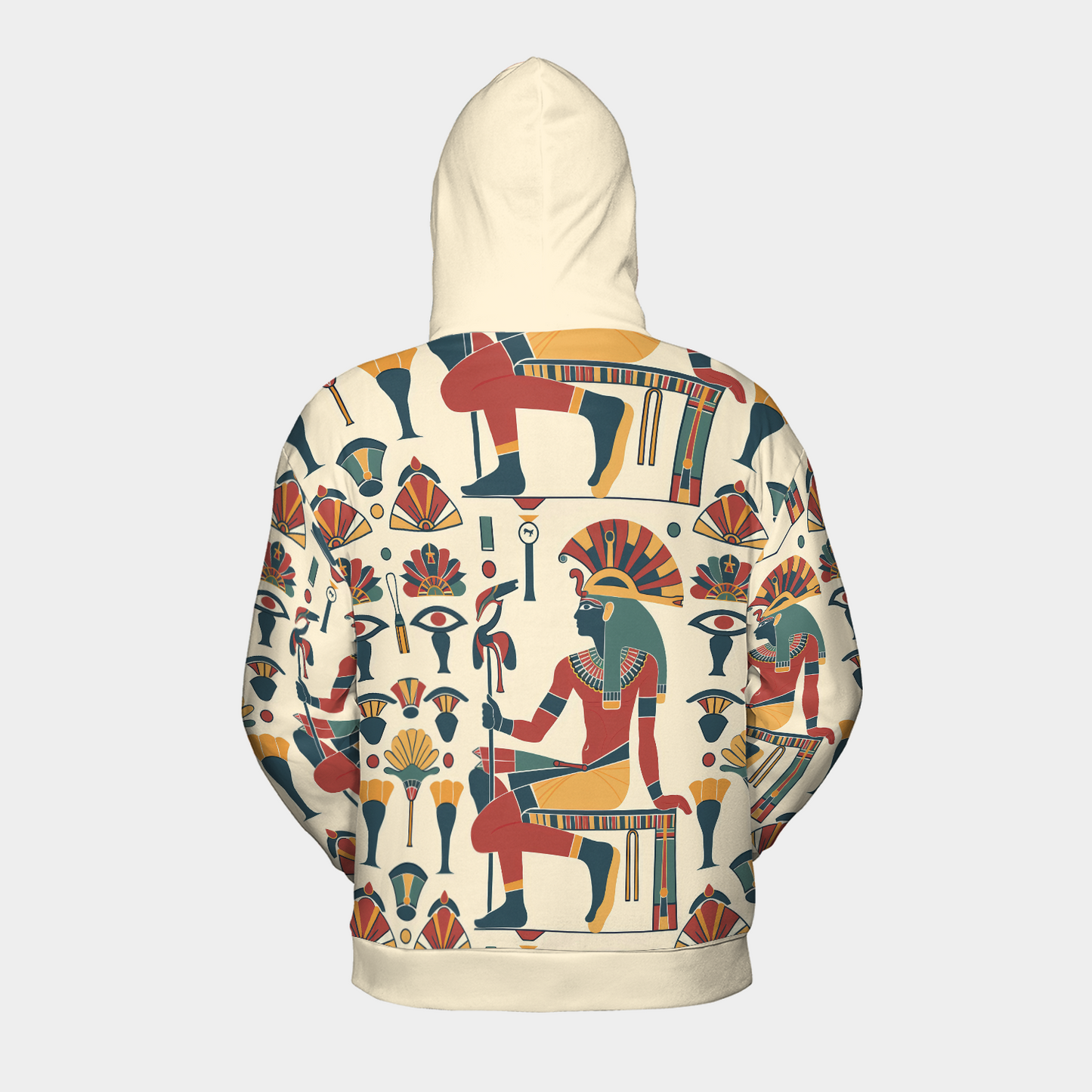 Pharaoh's Legacy Pattern - Graphic Hoodies - Cool Hoodies - Unisex Hoodie