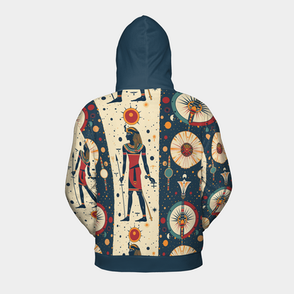 Ra's Cosmic Split - Graphic Hoodies - Cool Hoodies - Unisex Hoodie