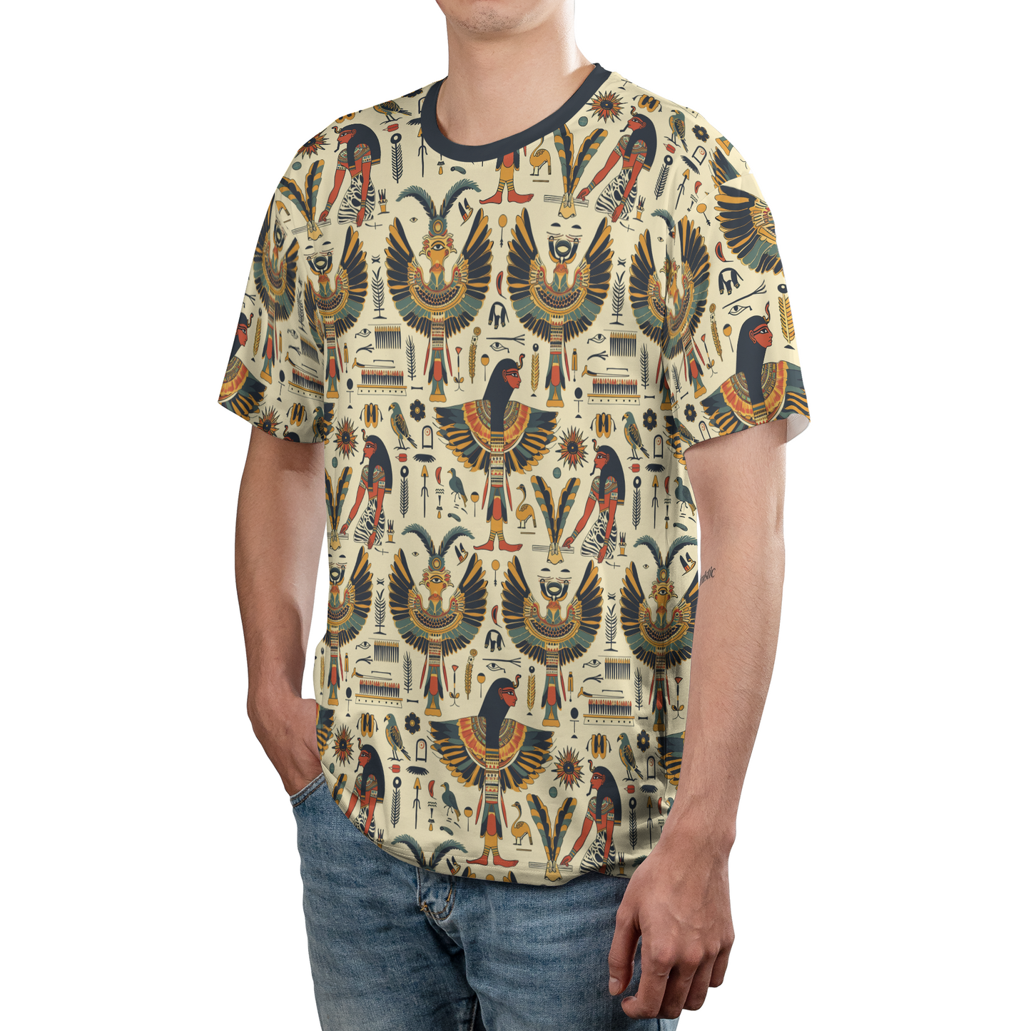 Divine Egyptian Guardians - Clothing For Men - Best Clothing - Unisex T-Shirt