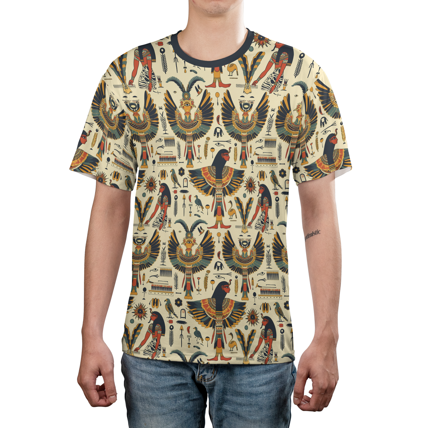 Divine Egyptian Guardians - Clothing For Men - Best Clothing - Unisex T-Shirt