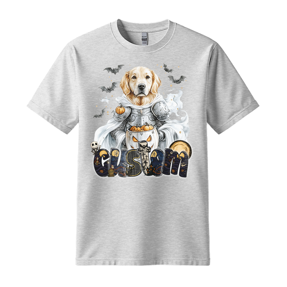 Personalised Shirt - Knight Golden Retriever Dog - Clothing For Men - Best Clothing - Unisex T-Shirt