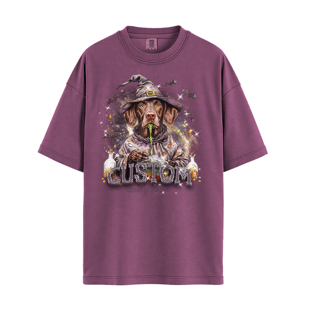Customised Shirt - Potion Wizard Pointer Dog - T Shirt For Men - Best Unisex T Shirt