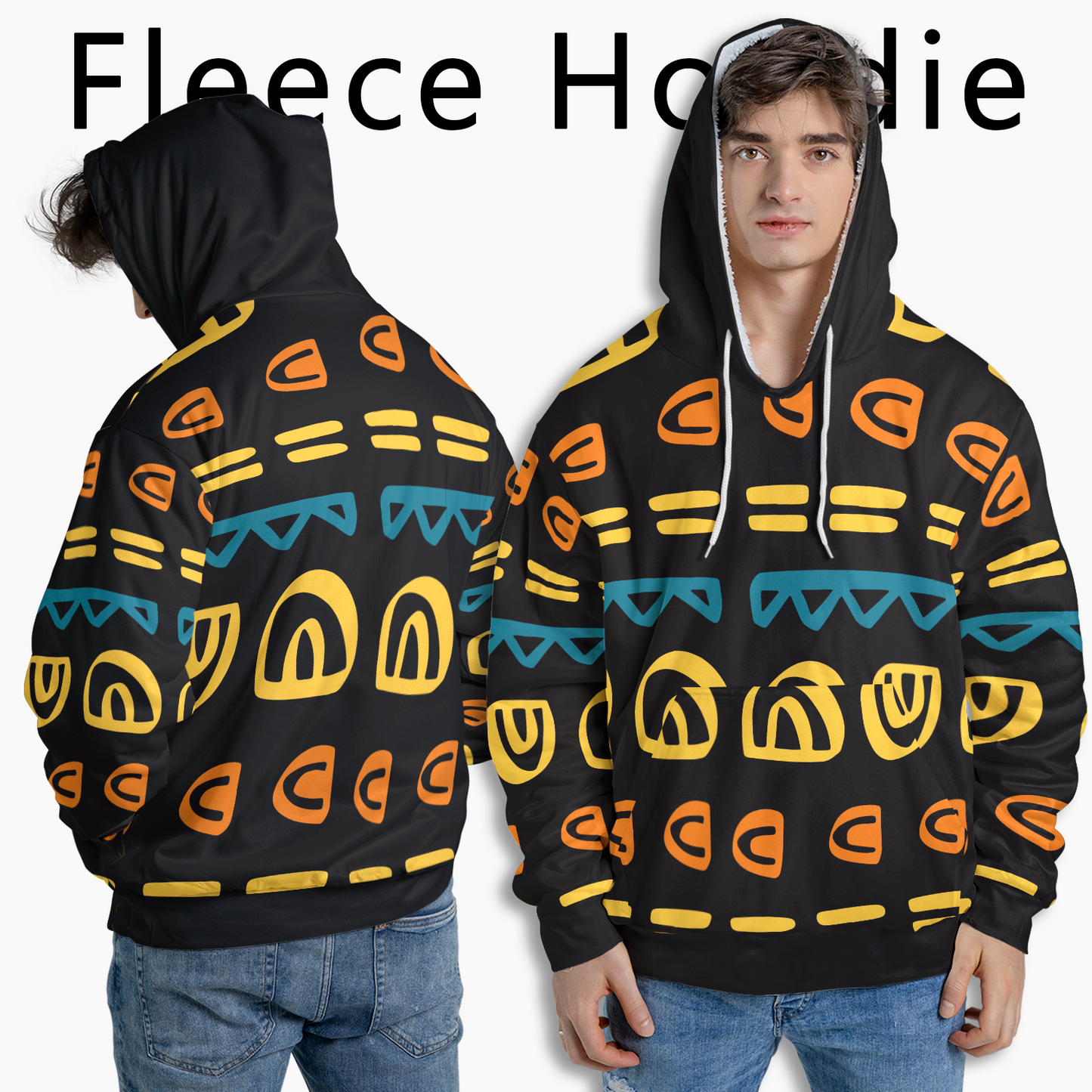 Abstract Doodle - Graphic Hoodies - Best Unisex Hoodies - Unisex Hoodie