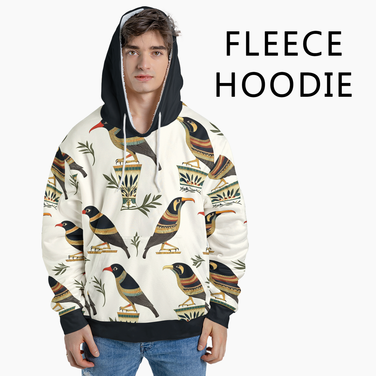 Egyptian Ibis - Graphic Hoodies - Cool Hoodies - Unisex Hoodie