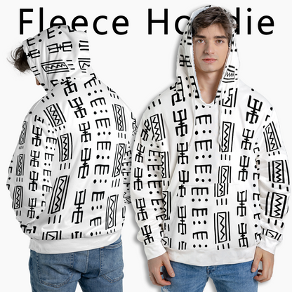 Geometric Tribal - Graphic Hoodies - Hooded Pullover - Unisex Hoodie