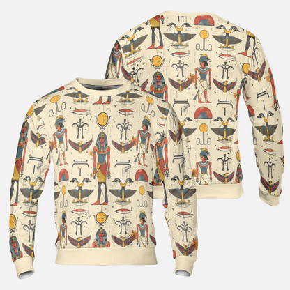 Ancient Mythos Sweatshirts - Faded Gods Sweater - Oversize Sweatshirts - Unisex Sweater