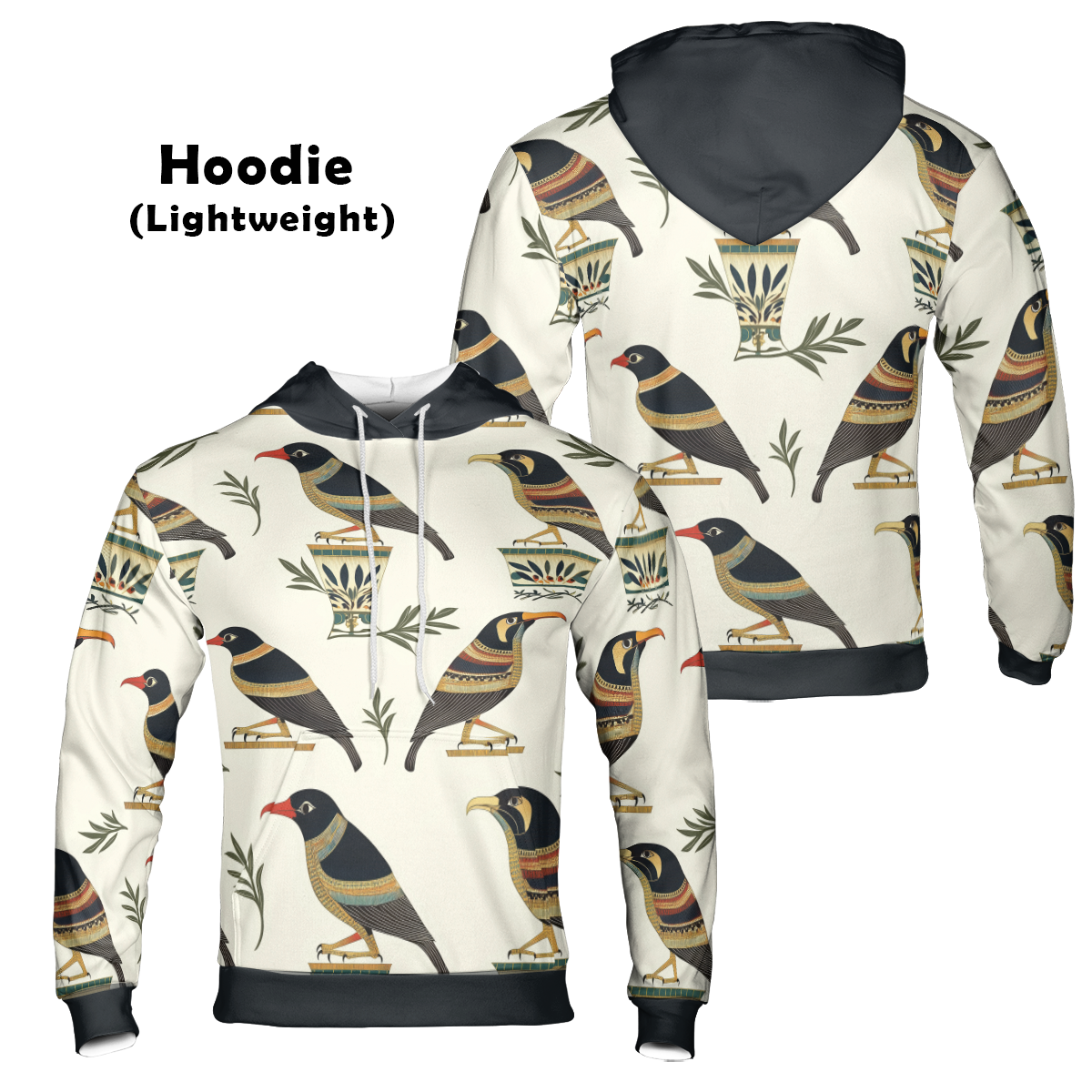 Egyptian Ibis - Graphic Hoodies - Cool Hoodies - Unisex Hoodie