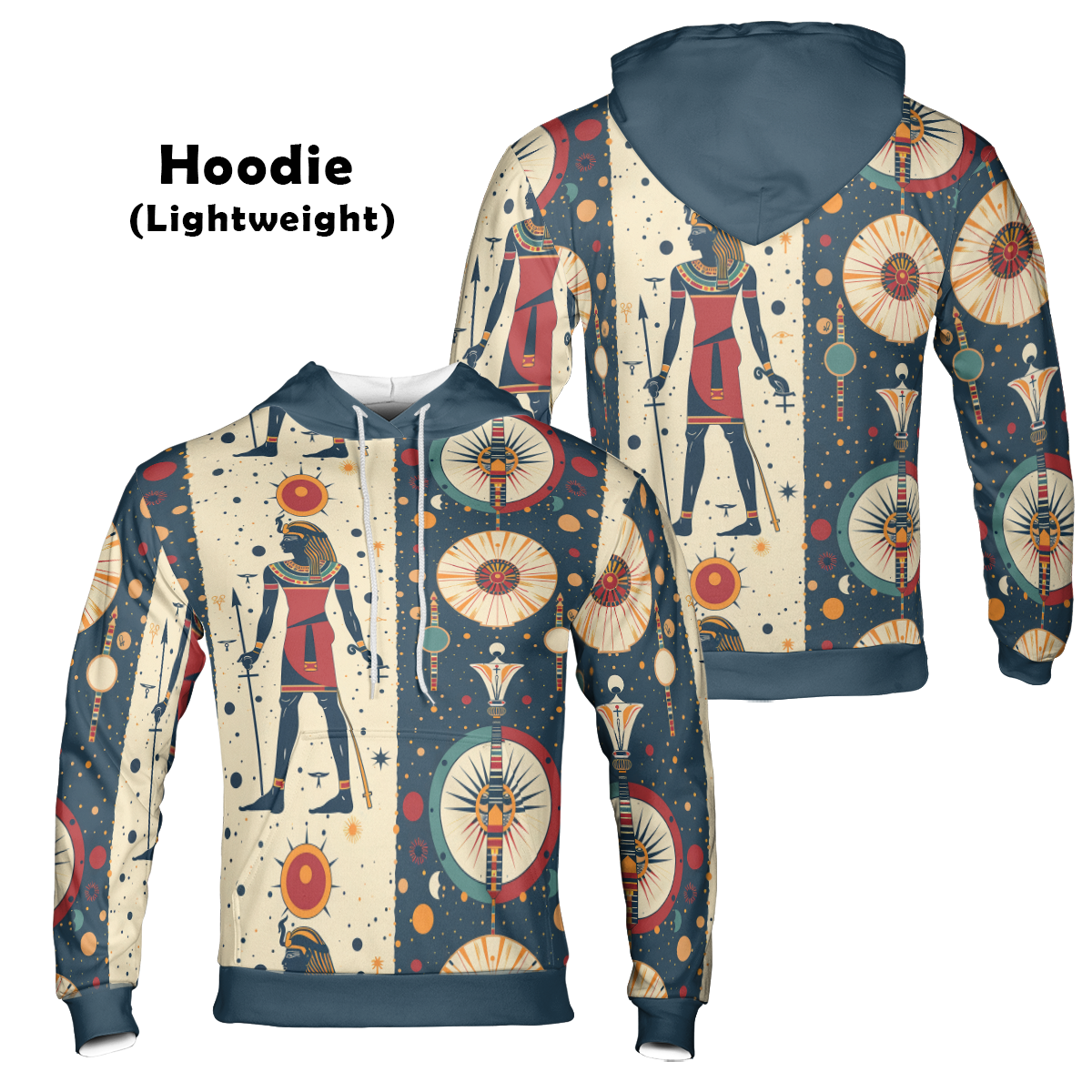 Ra's Cosmic Split - Graphic Hoodies - Cool Hoodies - Unisex Hoodie