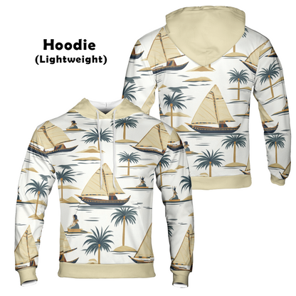 Coastal Voyager - Graphic Hoodies - Hooded Sweatshirt - Unisex Hoodie