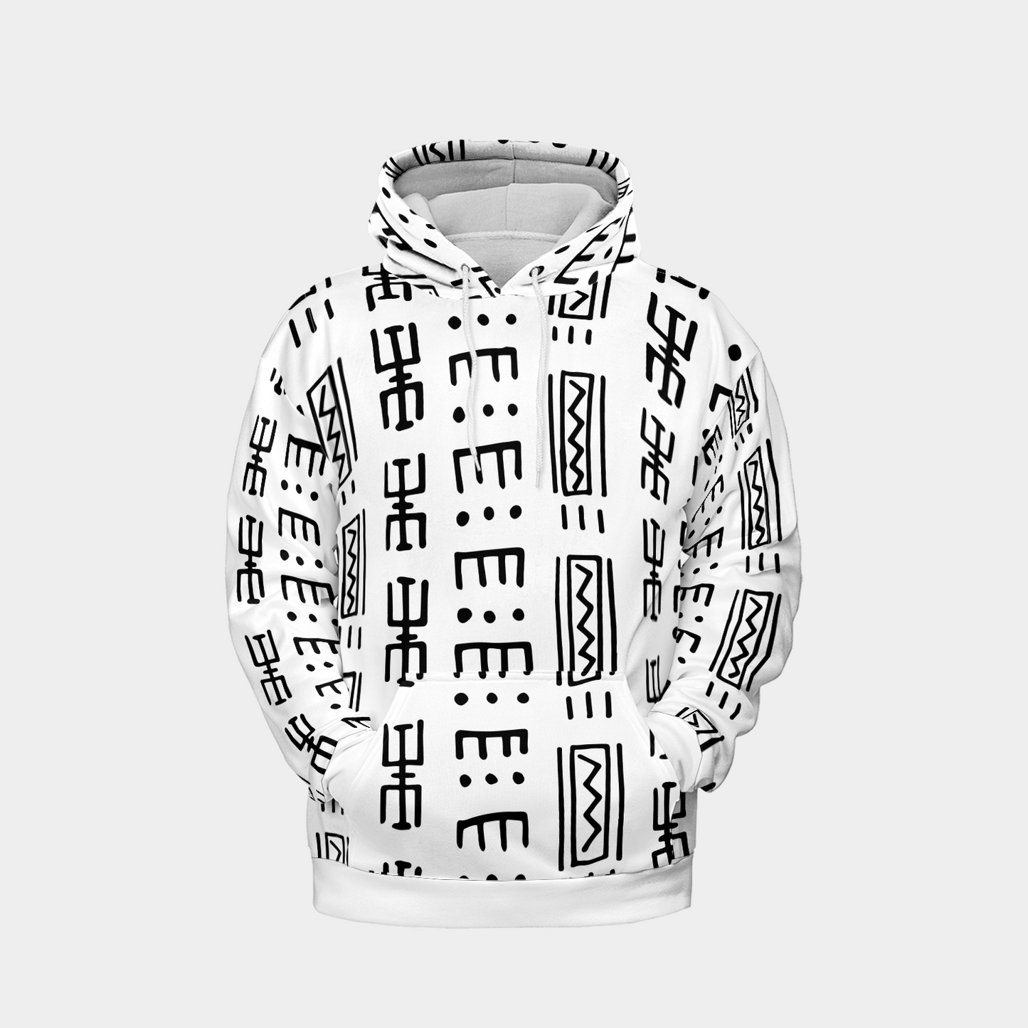 Geometric Tribal - Graphic Hoodies - Hooded Pullover - Unisex Hoodie