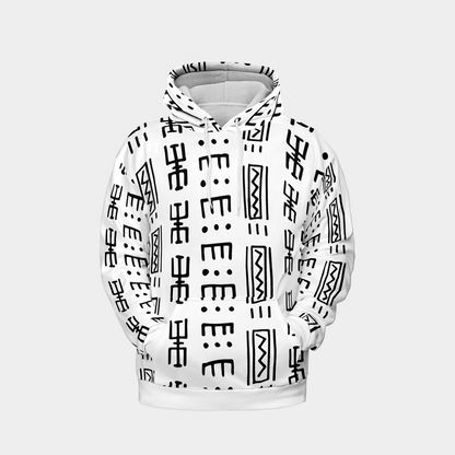 Geometric Tribal - Graphic Hoodies - Hooded Pullover - Unisex Hoodie