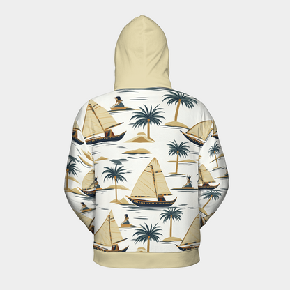 Coastal Voyager - Graphic Hoodies - Hooded Sweatshirt - Unisex Hoodie