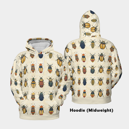Beetle Collection - Graphic Hoodies - Cool Hoodies - Unisex Hoodie