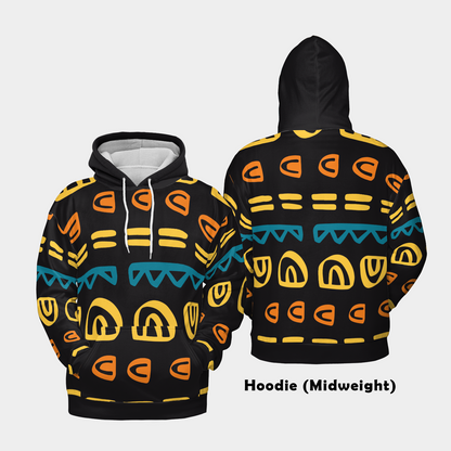 Abstract Doodle - Graphic Hoodies - Best Unisex Hoodies - Unisex Hoodie