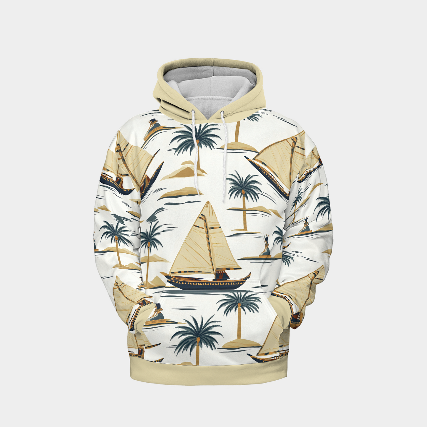 Coastal Voyager - Graphic Hoodies - Hooded Sweatshirt - Unisex Hoodie