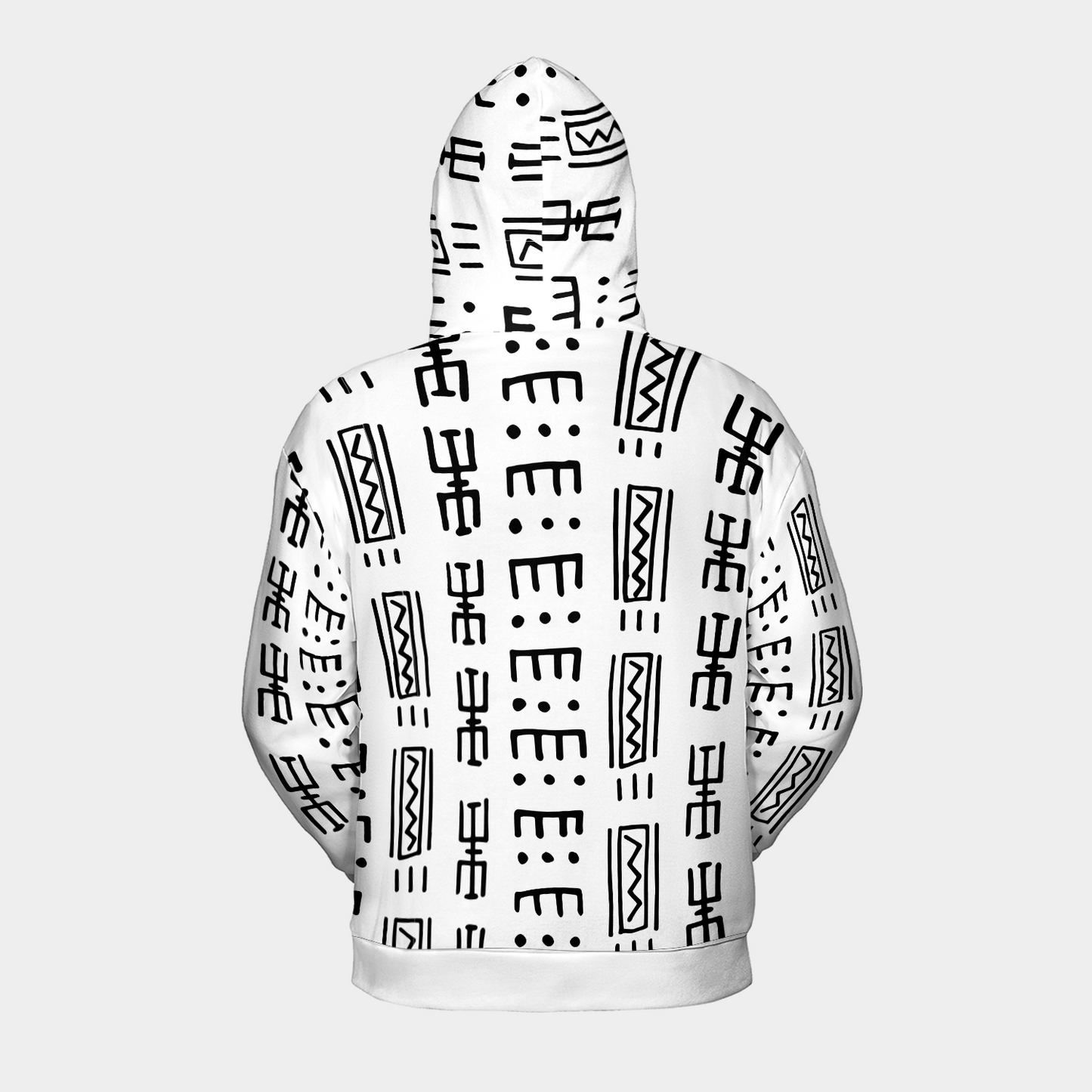 Geometric Tribal - Graphic Hoodies - Hooded Pullover - Unisex Hoodie