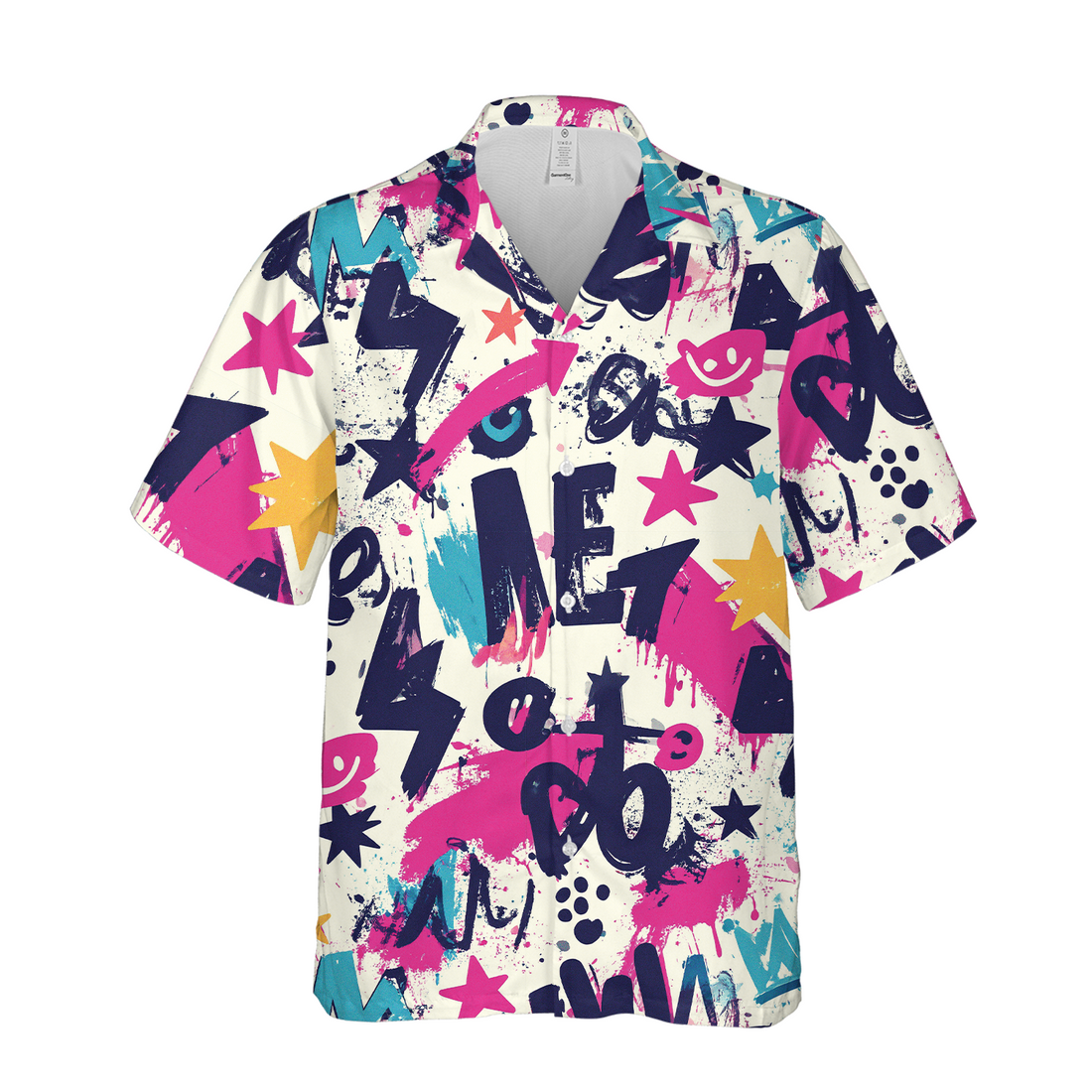 90s Fresh Graffiti - Hawaiian Shirt For Men - Summer Outfit For Men