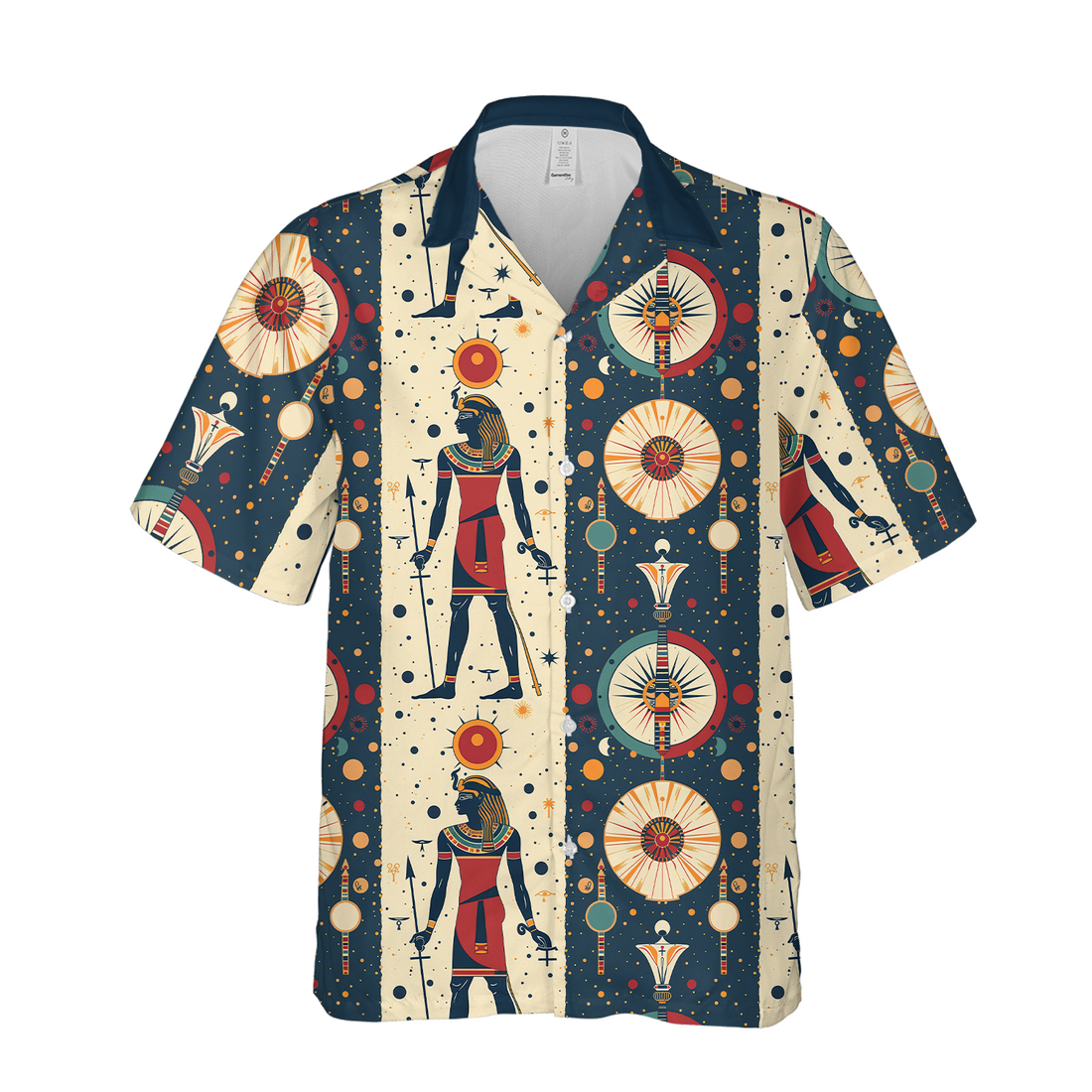 Egyptian Sun God - Hawaiian Shirt For Men - Beach Clothing