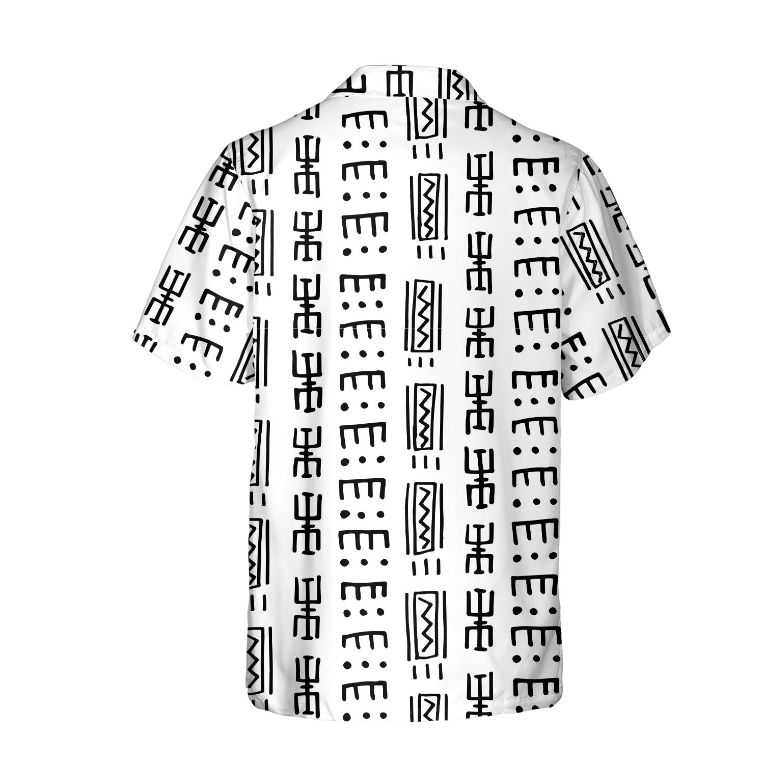 Minimalist Tribal Symbol - Hawaiian Shirt For Men - Mens Summer Fashion