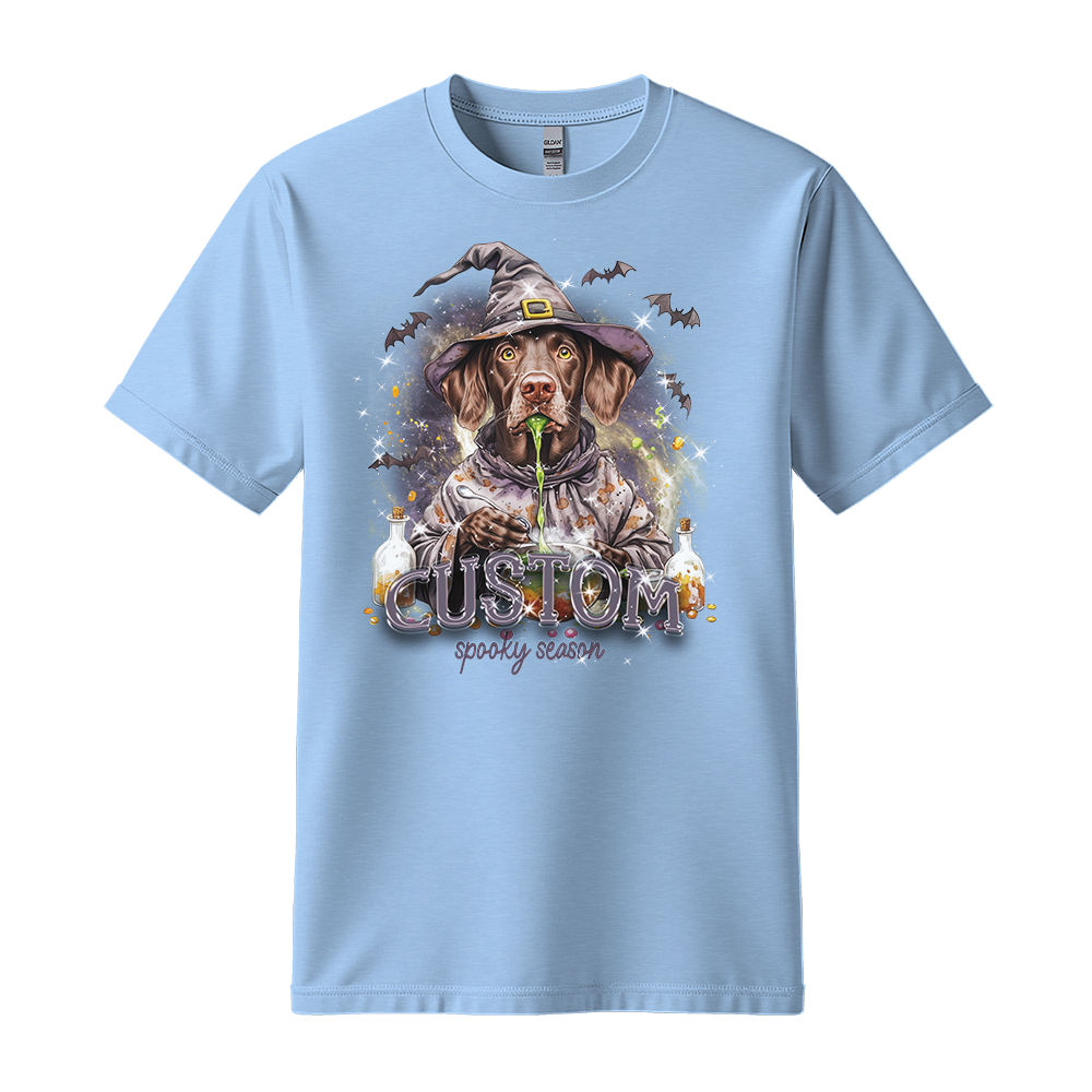Customised Shirt - Potion Wizard Pointer Dog - T Shirt For Men - Best Unisex T Shirt