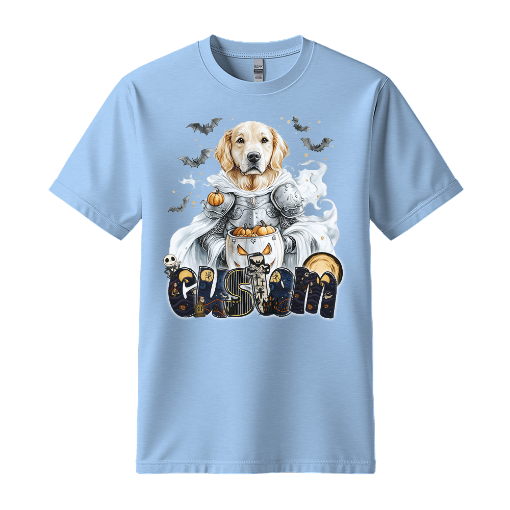 Personalised Shirt - Knight Golden Retriever Dog - Clothing For Men - Best Clothing - Unisex T-Shirt
