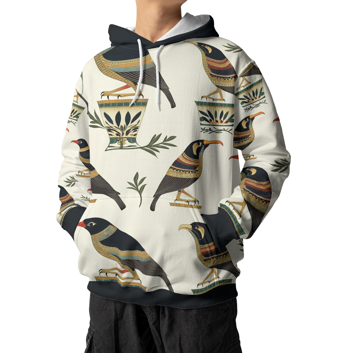 Egyptian Ibis - Graphic Hoodies - Cool Hoodies - Unisex Hoodie