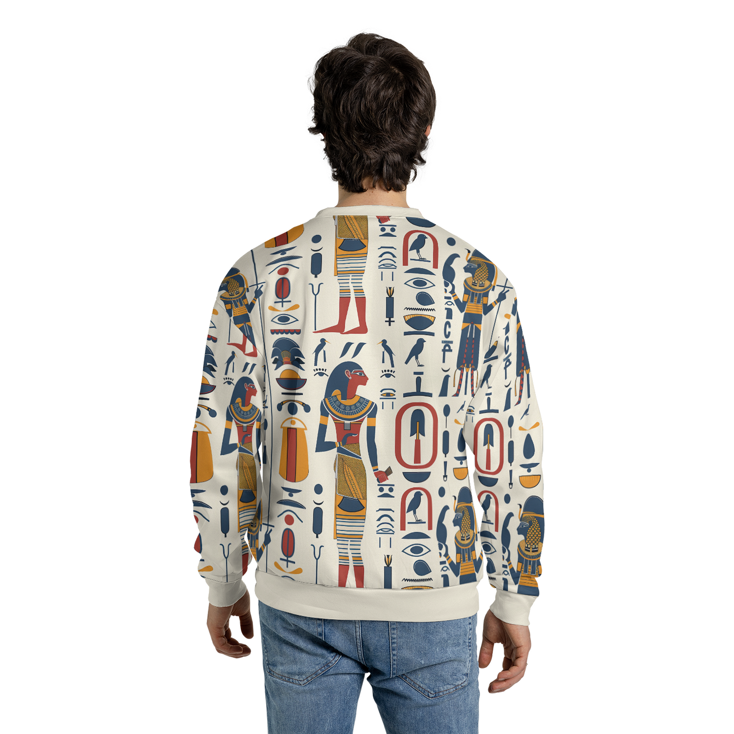 Hieroglyphics Sweatshirts - Ancient Egypt Sweater - Unisex Sweatshirts - Nice Sweater
