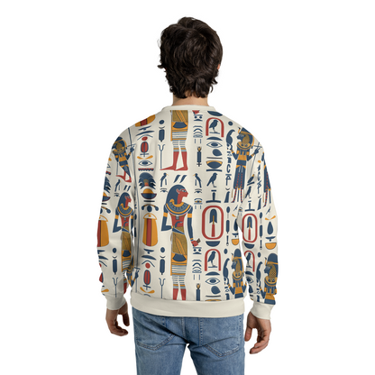 Hieroglyphics Sweatshirts - Ancient Egypt Sweater - Unisex Sweatshirts - Nice Sweater