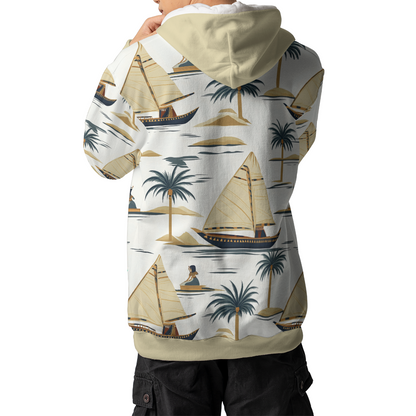 Coastal Voyager - Graphic Hoodies - Hooded Sweatshirt - Unisex Hoodie