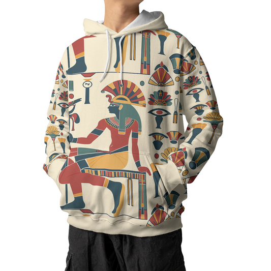 Pharaoh's Legacy Pattern - Graphic Hoodies - Cool Hoodies - Unisex Hoodie