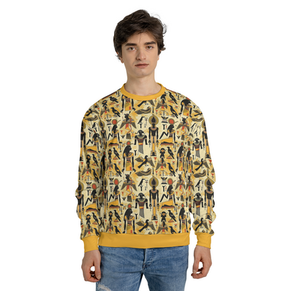 Egyptian Mythology Sweatshirts - Golden Era Sweater - Dressy Sweatshirts - Unisex Sweater