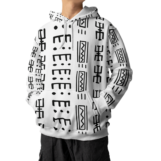 Geometric Tribal - Graphic Hoodies - Hooded Pullover - Unisex Hoodie