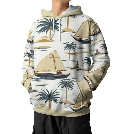 Coastal Voyager - Graphic Hoodies - Hooded Sweatshirt - Unisex Hoodie