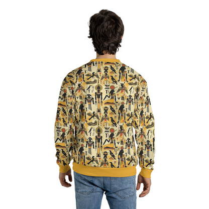 Egyptian Mythology Sweatshirts - Golden Era Sweater - Dressy Sweatshirts - Unisex Sweater