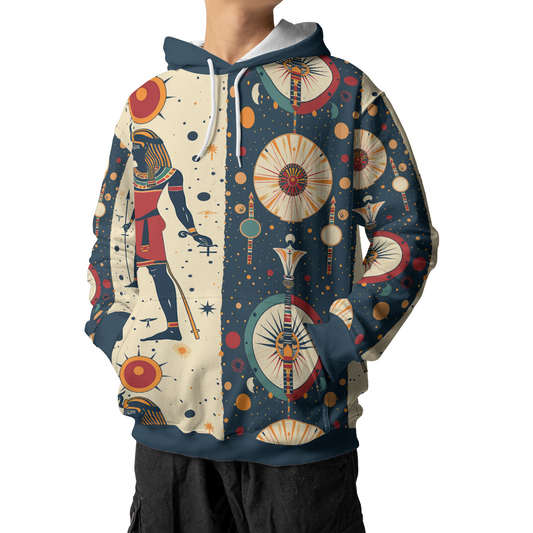 Ra's Cosmic Split - Graphic Hoodies - Cool Hoodies - Unisex Hoodie