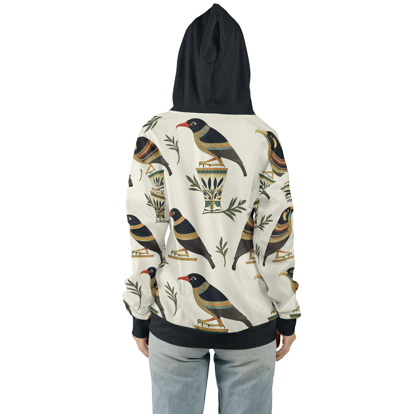 Egyptian Ibis - Graphic Hoodies - Cool Hoodies - Unisex Hoodie