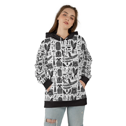 Ancient Gods Glyphs - Graphic Hoodies - Hooded Sweatshirt - Unisex Hoodie