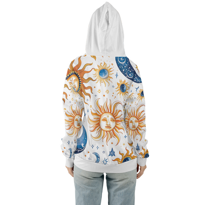 Celestial Sun Moon - Graphic Hoodies - Hooded Sweatshirt - Unisex Hoodie