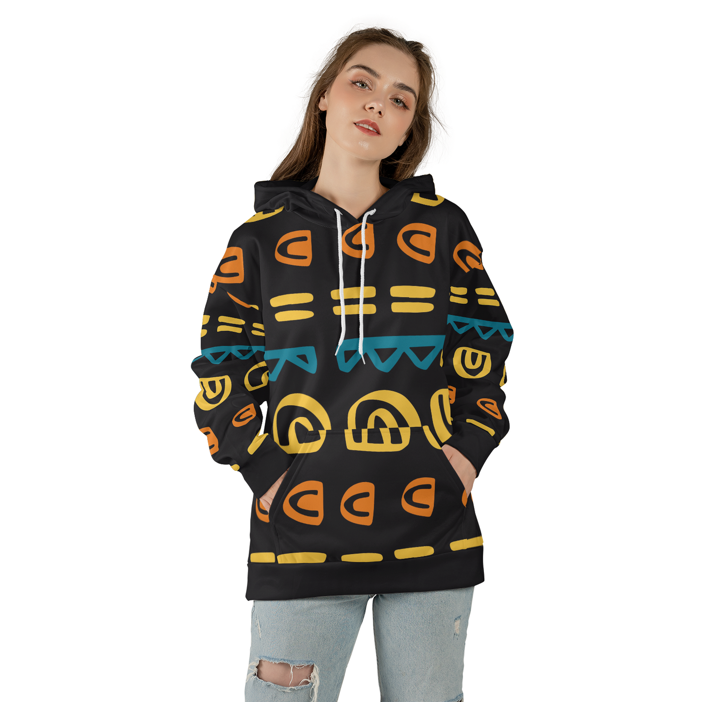 Abstract Doodle - Graphic Hoodies - Best Unisex Hoodies - Unisex Hoodie