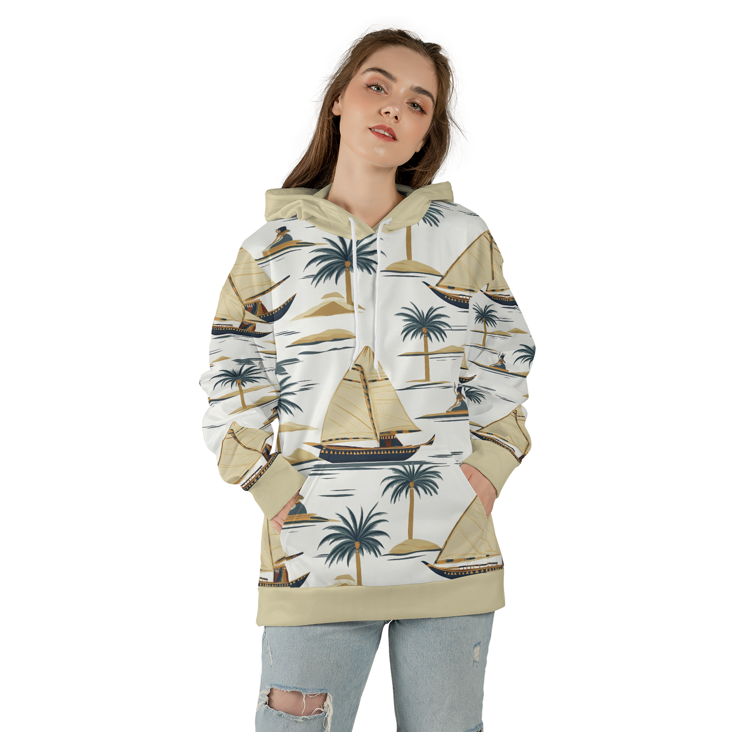 Coastal Voyager - Graphic Hoodies - Hooded Sweatshirt - Unisex Hoodie