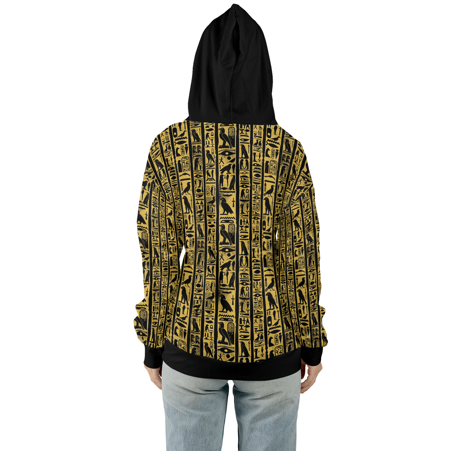 Golden Hieroglyph Tablet - Graphic Hoodies - Best Unisex Hoodies - Unisex Hoodie