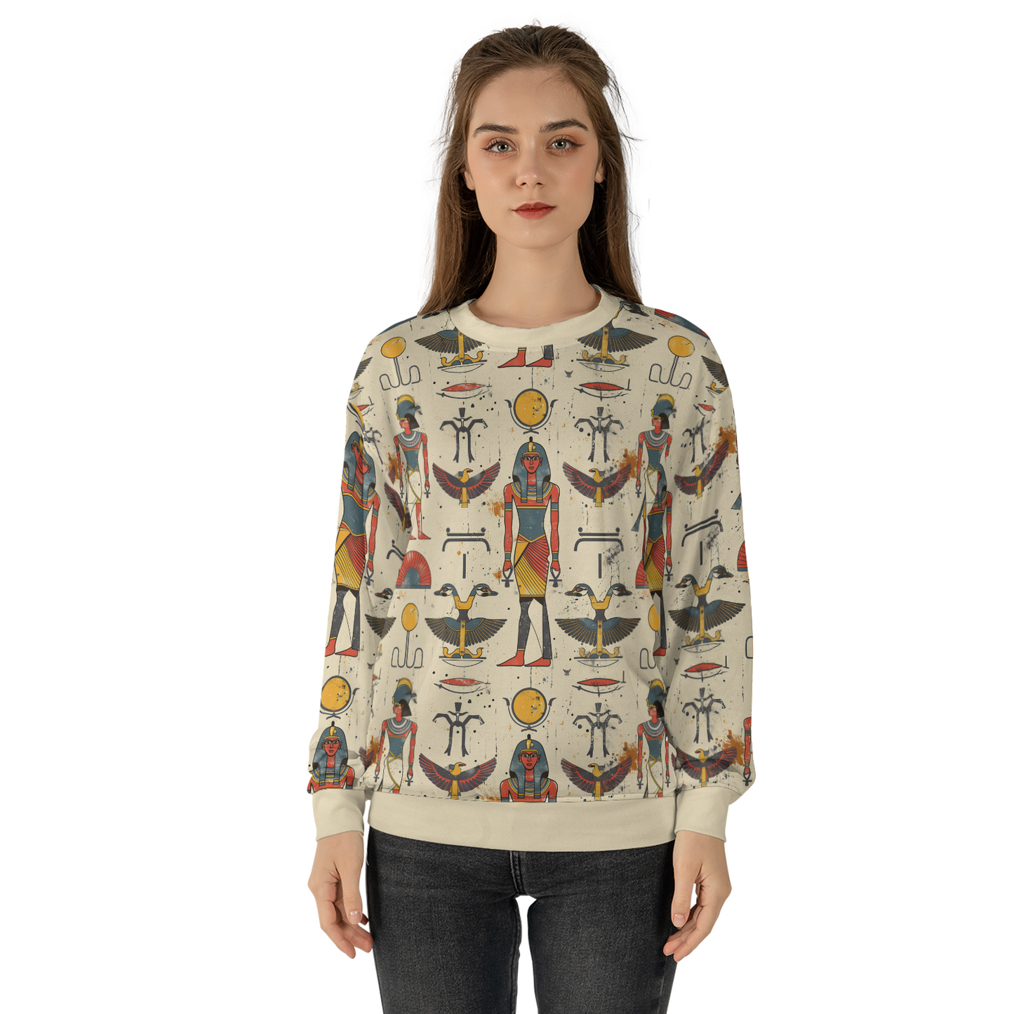 Ancient Mythos Sweatshirts - Faded Gods Sweater - Oversize Sweatshirts - Unisex Sweater