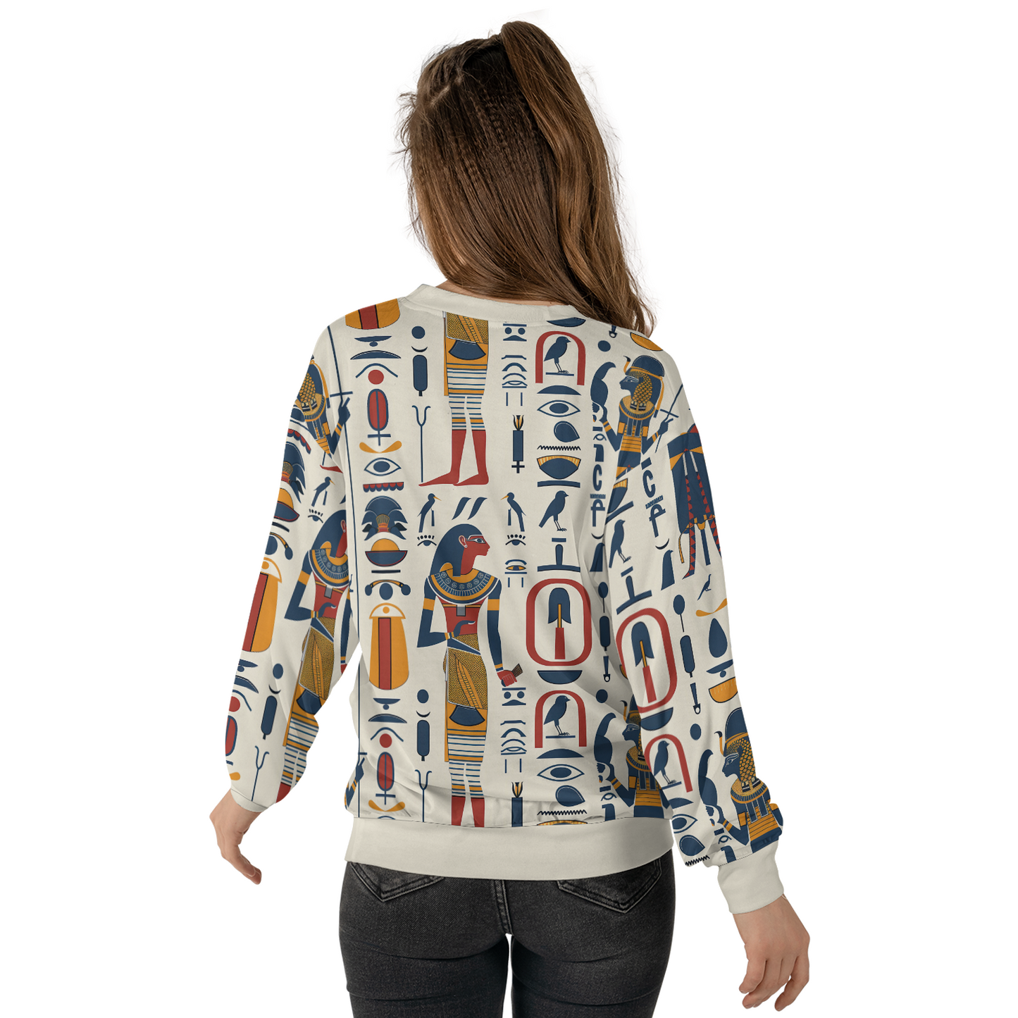 Hieroglyphics Sweatshirts - Ancient Egypt Sweater - Unisex Sweatshirts - Nice Sweater