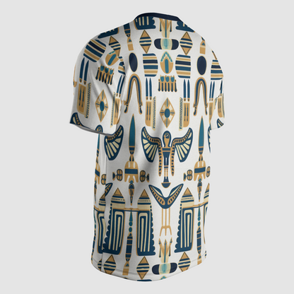 Modern Pharaoh Glyphs - t shirt for men - cool t-shirt